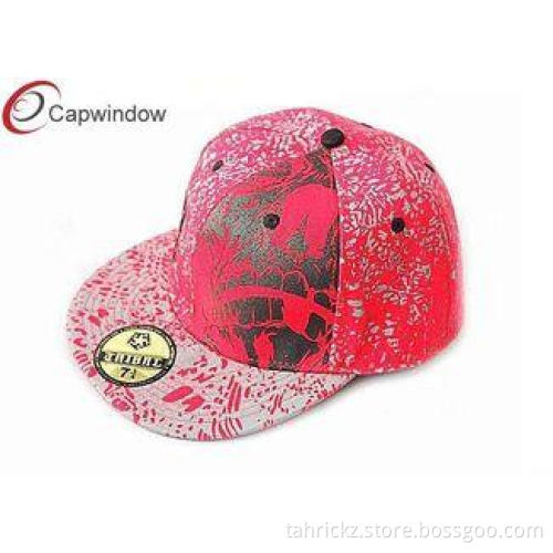 Radiant Fashion Snapback Baseball Caps Pink with Printing ,